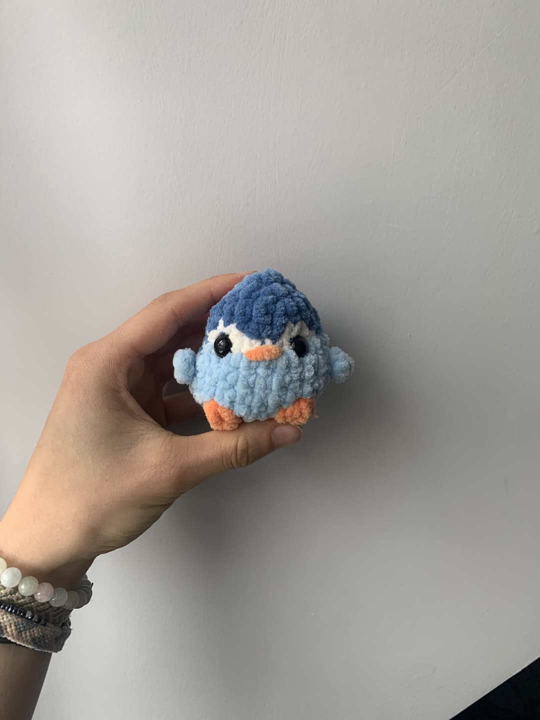 Image 1 de la variante Pingouin bleu clair + bleu foncé 