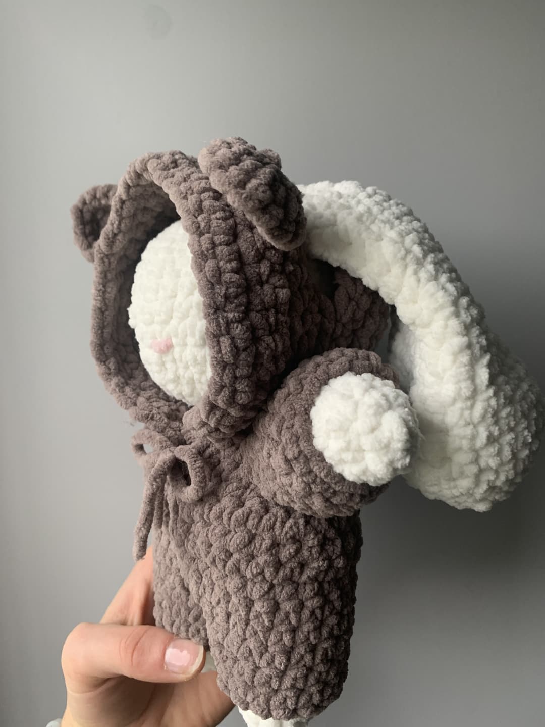 Image 3 de la variante Lapin blanc et combi marron