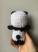 Miniature 3 de la variante Panda blanc cassé et noir 