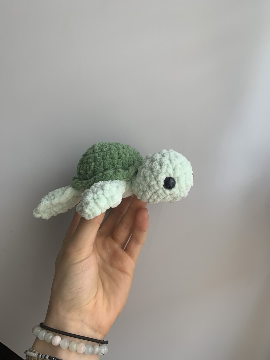 Image 1 de la variante Tortue verte pâle + vert foncé 