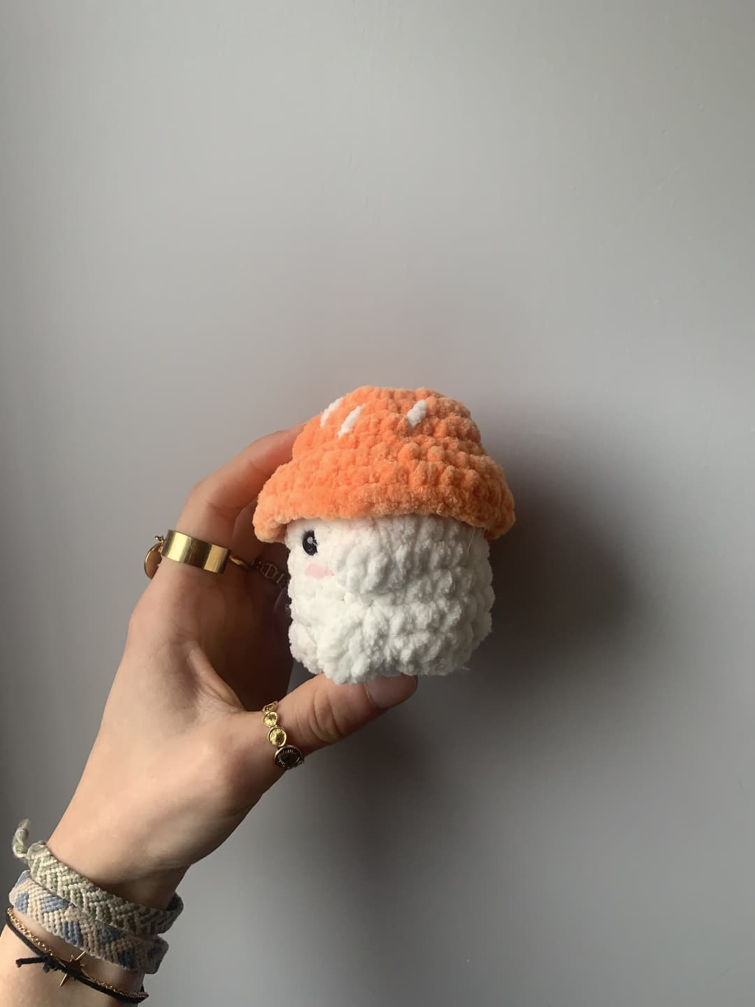 Image 2 de la variante Champignon orange et blanc