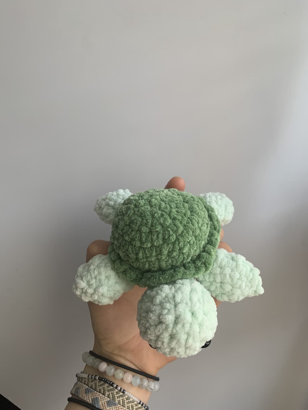 Image 3 de la variante Tortue verte pâle + vert foncé 