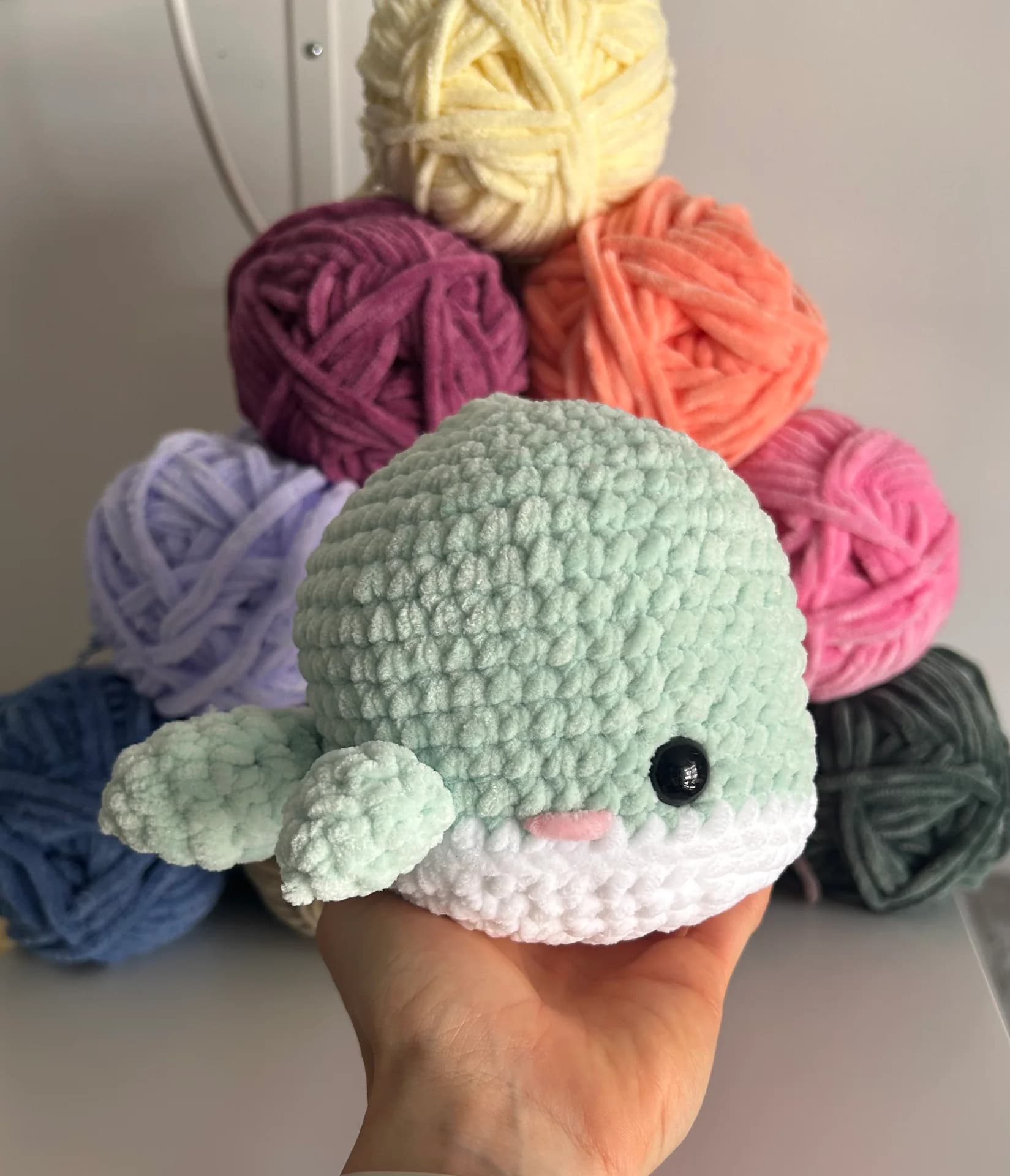 Baleine Vert pâle 