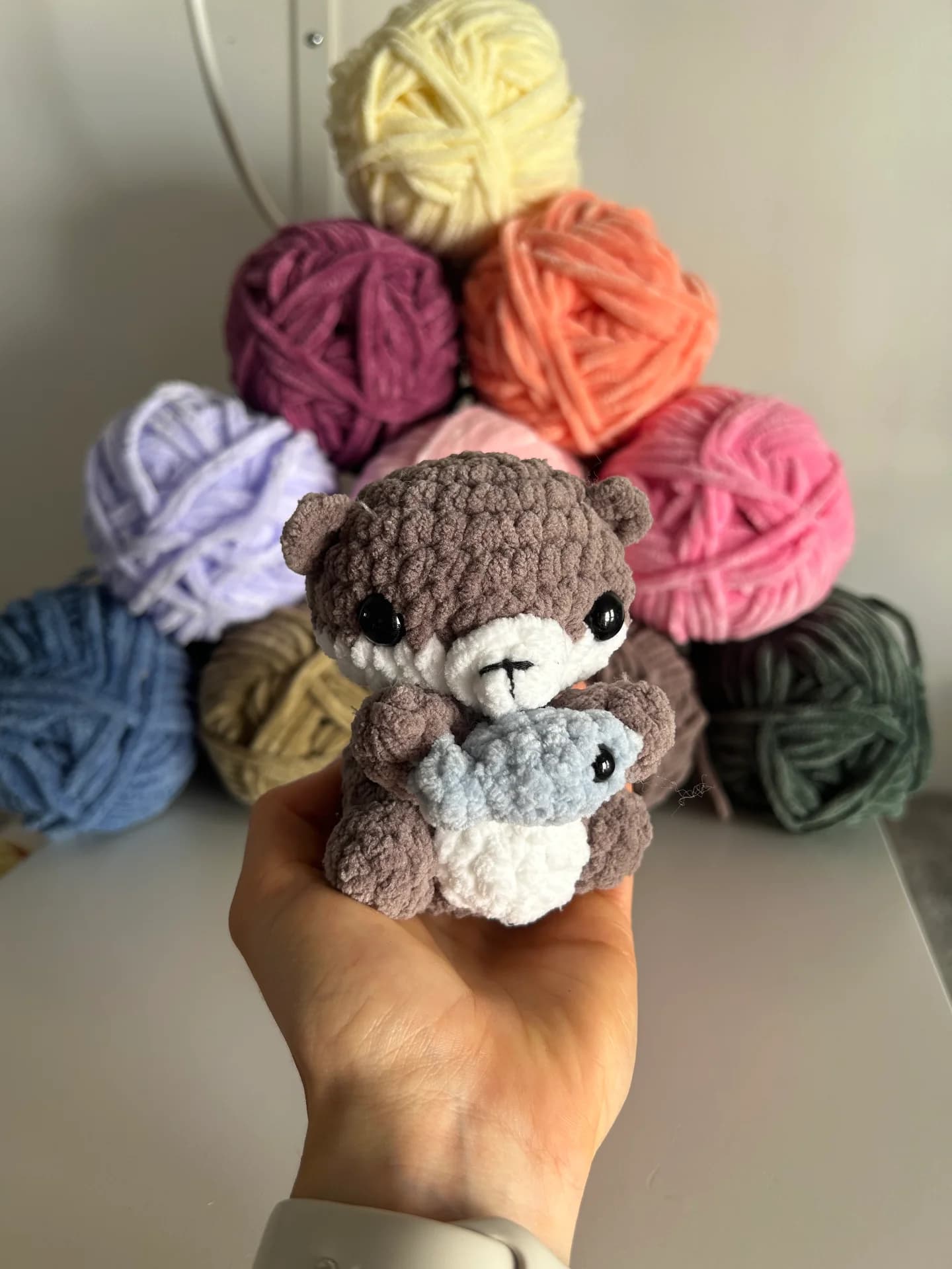 Taupe + poisson 